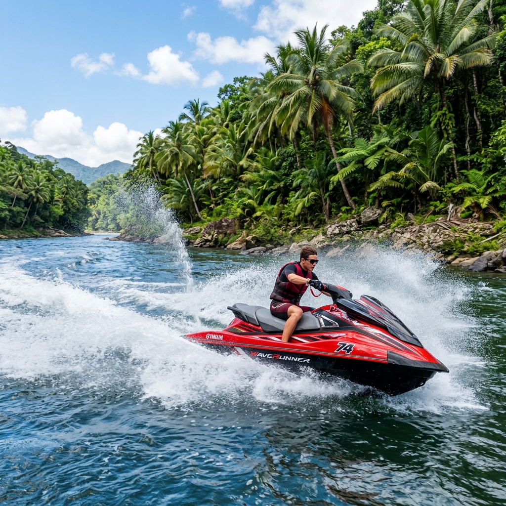 Jet Ski com Boia